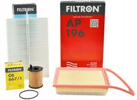 2X FILTRON ZESTAW FILTRÓW PEUGEOT PARTNER 3008 5008 1.6 HDI