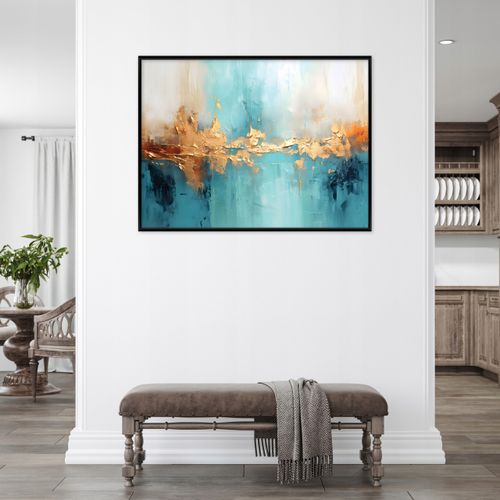 Obraz W Ramie Na Płótnie Do Sypialni Salonu Marmur 60x40 na Arena.pl