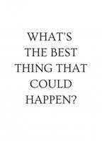 Plakat 13x18cm Z Napisami Nowoczesny Cytat The Best Thing