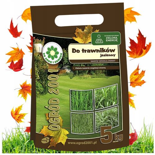 Jesienny Nawóz Do TRAWNIKA Trawników Trawy SIARKOPOL 5 kg Ogród 2001 na Arena.pl