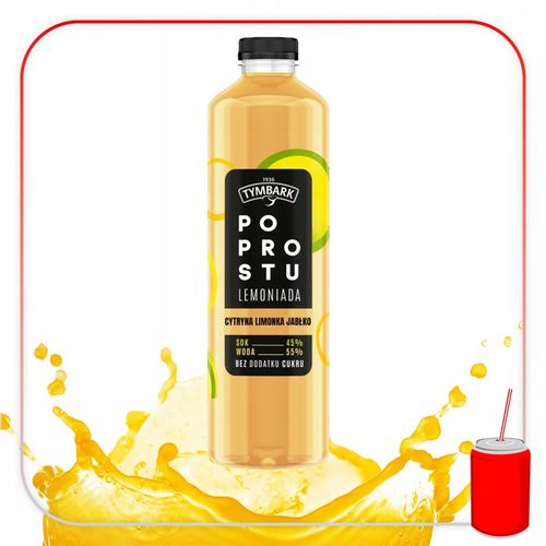 Napój Po Prostu Lemoniada Tymbark cytryna limonka 6x 1,25 l na Arena.pl