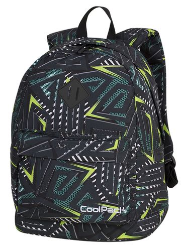 Plecak CoolPack CROSS czarne spirale, TRIANGULAR SPIRAL (85113CP) na Arena.pl