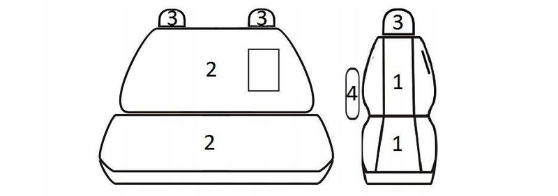 Pokrowce miarowe do Mercedes Sprinter (2006-2019r) zdjęcie 2