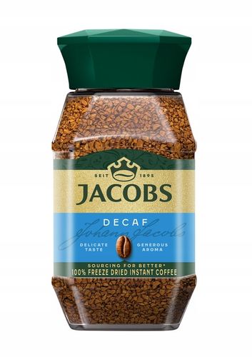 JACOBS Kronung decaff bez kofeiny 100g instant na Arena.pl