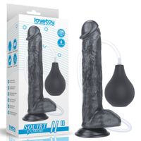 11'' squirt extreme dildo - black