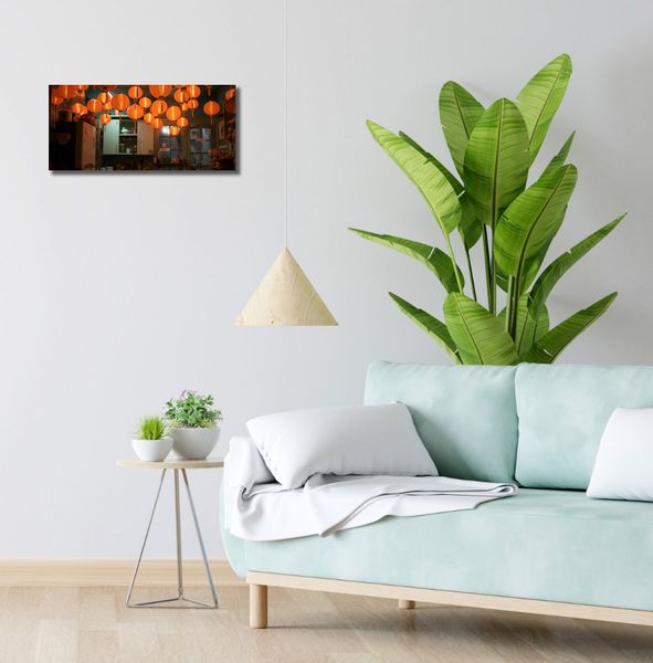Obraz 50x20cm W Blasku Lampionów zdjęcie 2
