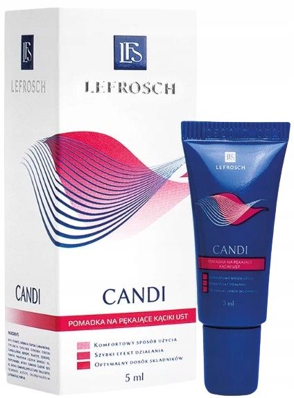 LEFROSCH CANDI pomadka do ust na pękające usta 5 ml zdjęcie 1