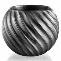 Doniczka okrągła Bauble BVM | Stal, Kolor Stal, Concrette, Wymiary 7.60x11 cm