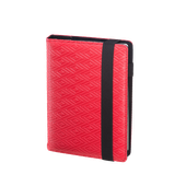 notes notatnik czerwony a6 w linię z wymiennym wkładem 200 stron drops