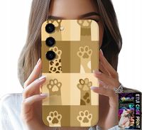 ETUI DO SAMSUNG GALAXY S23 PLUS - LOVE CAT, WZORY Z KOTAMI, ŁAPKI KOTÓW