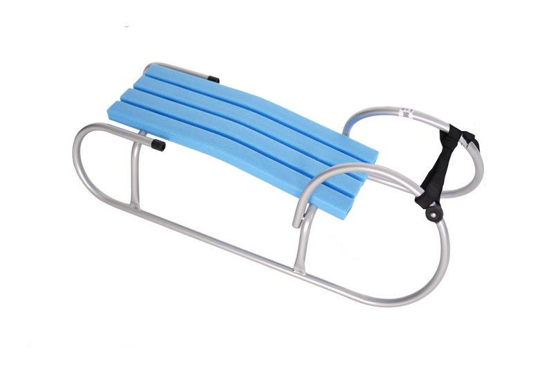 Sanki dla dzieci niebiesko-srebrne BARANEK. zdjęcie 2