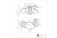 Poduszka silnika HYUNDAI SOLARIS 2017 2018 2019 2020