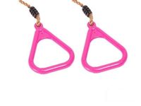 obręcze plastikowe trójkątne różowe MALPISZON.PL