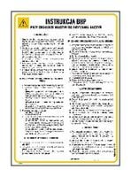 Instrukcja Bhp Przy Obsłudze Maszyn Do Zmywania Naczyń 24,5 X 35 Cm Td