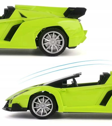 SAMOCHÓD ZDALNIE STEROWANY AUTO NA PILOTA RC POJAZD DLA DZIECKA LED PREZENT na Arena.pl