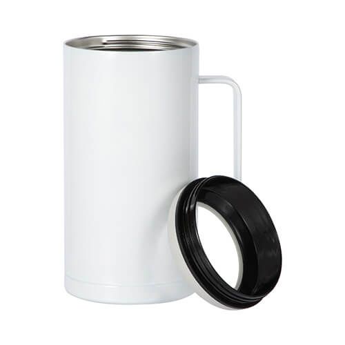 Cooler do piwa do sublimacji - biały zdjęcie 3