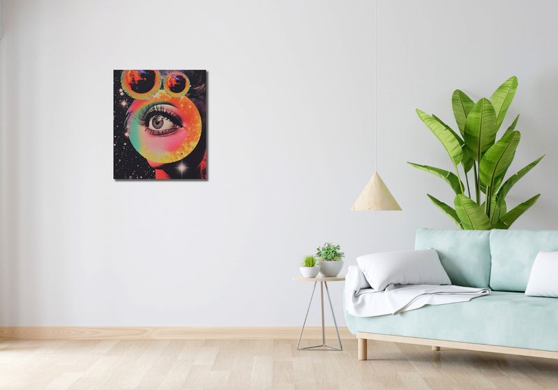 Obraz 50x60cm Oko w Kosmosie zdjęcie 2