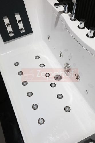 Wanna z hydromasażem EBX-7066 white prostokątna 170cmx78cmx61cm Wodosp na Arena.pl