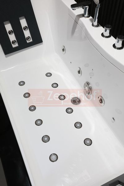 Wanna z hydromasażem EBX-7066 white prostokątna 170cmx78cmx61cm Wodosp zdjęcie 32