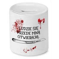 Skarbonka Dla Lekarza Doktora Ludzie Sie Otwierają Z Nadrukiem Ze Zdjęciem
