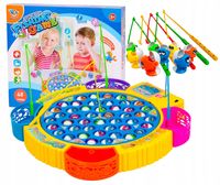 GRA ŁOWIENIE RYBEK ZRĘCZNOŚCIOWA RODZINNA 45 RYBKI WĘDKI