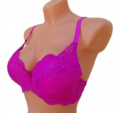 80-95 / biustonosz z push- up koronkowy 85C usztywniany kolory 8076 na Arena.pl