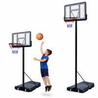 Kosz do koszykówki regulowany 150-305 cm, Stabilny Pełen zestaw