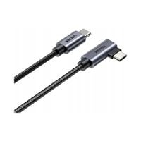 Kabel USB Unitek Kabel USB-C kątowy 90° PD 100W 3m