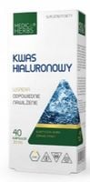 Kwas hialuronowy 40 kaps. 210 mg MEDICA HERBS