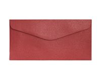 koperta dl pearl czerwony  150g/m2 (10) 4994