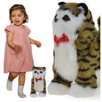 KOTEK INTERAKTYWNY KOT CHODZI ZABAWKA MIAUCZY GRA MASKOTKA NA PREZENT