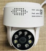 KAMERA ZEWNĘTRZNA WIFI WEWNETRZNA OBROTOWA KOPUŁKOWA IP 5MP 2.5K 2.4/5GHz