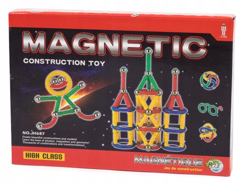 KLOCKI MAGNETYCZNE 53EL. na Arena.pl