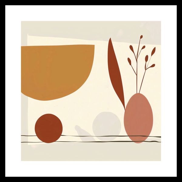 Plakat 40x40cm Łodygi Wizji zdjęcie 3