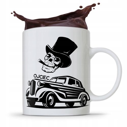 Kubek Na Dzień Ojca Dla Taty Ojciec Prezent Z Nadrukiem Ze Zdjęciem na Arena.pl