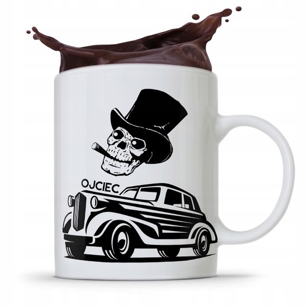 Kubek Na Dzień Ojca Dla Taty Ojciec Prezent Z Nadrukiem Ze Zdjęciem zdjęcie 1