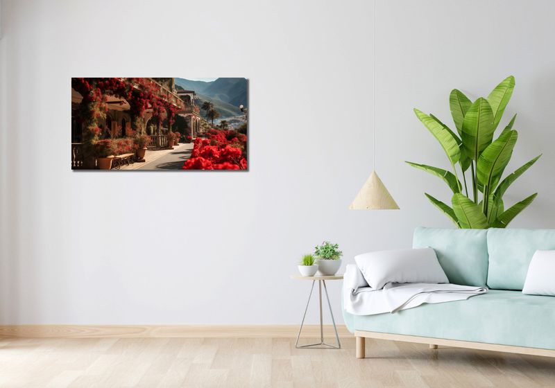 Obraz 100x50cm Czerwona Idylla zdjęcie 2