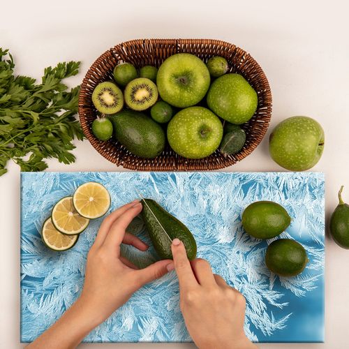 SZKLANA DESKA NA KUCHENKĘ 60x52 039A LÓD na Arena.pl