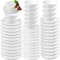 SERWIS OBIADOWY IKEA 48 SZT TALERZE TALERZYKI MISKI MISECZKI KOMPLET