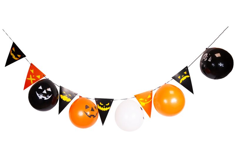 GIRLANDA HALLOWEEN Z BALONAMI DUŻA DEKORACJA zdjęcie 4
