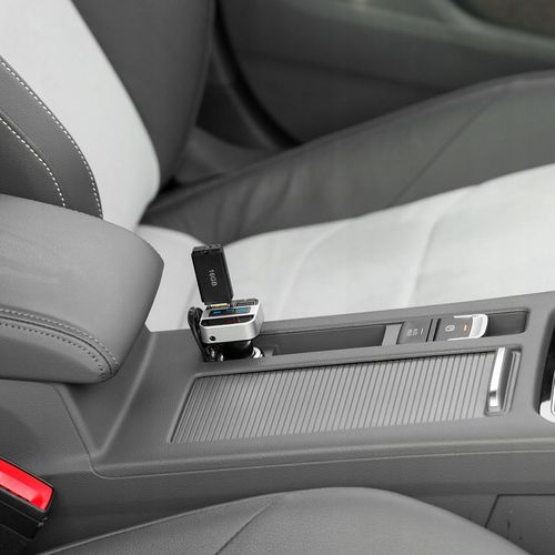 Transmiter FM Peiying BT 2xUSB ładowarka Bluetooth 12 - 24 V AUX na Arena.pl