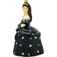 Bombka choinkowa: Księżniczka Sisi w czerni