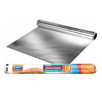 Folia aluminiowa do pieczenia grillowania przechowywania żywności 10 m x 29 cm rolka