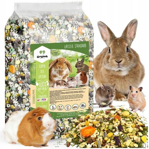NATURALNY POKARM KARMA ZIOŁA DLA KRÓLIKA ŚWINKI KAWII CHOMIKA GRYZONI na Arena.pl