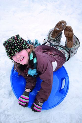 Sanki talerz zjazdowy SPEED + ślizg KID2 Jabłuszko na Arena.pl