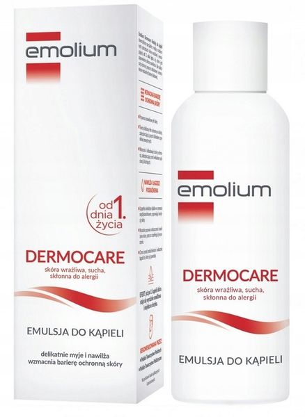 Emolium Dermocare Emulsja Do Kąpieli 400 ml zdjęcie 1