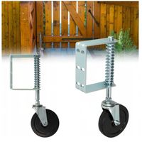 KÓŁKO DO BRAMY PODPOROWE OBROTOWE KOŁO FURTKI STALOWE 60 KG Z