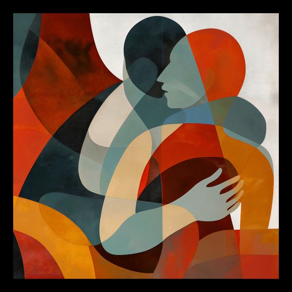 Plakat 30x30cm Objęcia zdjęcie 2