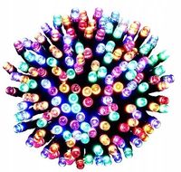 MOCNE LAMPKI CHOINKOWE 1000 LED MULTI ZEWNĘTRZNE WEWNĘTRZNE PROGRAMATOR