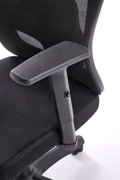 ERGONOMICZNY fotel obrotowy RAMOS czarny regulowany zdjęcie 8